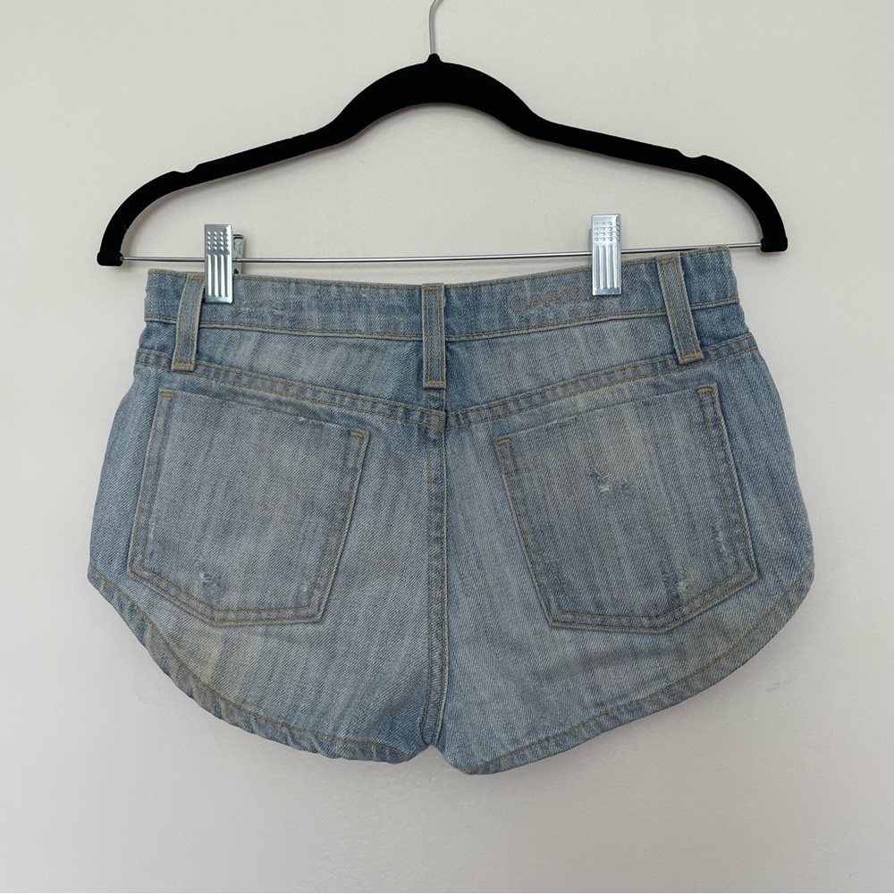 Carmar denim blue denim shorts